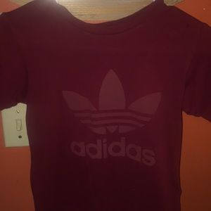 Maroon Adidas Shirt